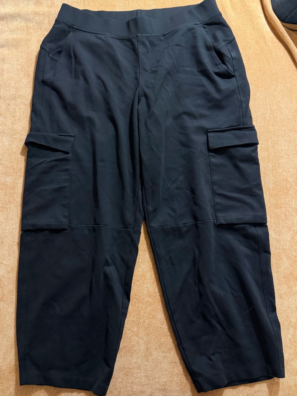 Eileen Fisher Barrel Cargo Pants Black
